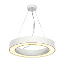 LED Pendant luminaire MEDO RING 60 LED, 35W, 105�, 3000K, white