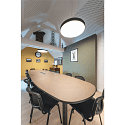 LED Ceiling luminaire MEDO 90 LED Pendant luminaire, 120W, 120�, 3000K, black