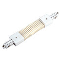 Flex coupler for 1-Phase High Voltage track, white
