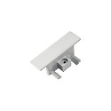 End cap for 1-Phase High Voltage track,integrated version, white, 2 items