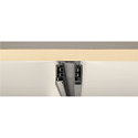 Eutrac 3-Phase Track 1m, silver grey anodized