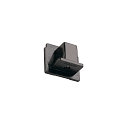 EUTRAC Endcap for 3-Phase High voltage Track, black