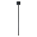 EUTRAC Pendant rod 0,6 m fixed for 3-Phase High voltage Track, black