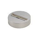 EUTRAC Universal Surface mounted monopoint for 3-Phase surface track, silver