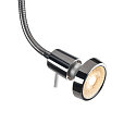 SLV Wall luminaire DIO FLEX PLATE chrome, GU10
