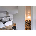 SLV Plaster Wall luminaire GL 100 SLOT, rectangular, white plaster, E14