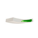 SLV Plaster Wall luminaire GL 102 CURVE, white plaster, R7s 78mm