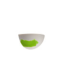SLV Plaster Wall luminaire GL 101 E14, half round, white plaster