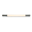 LED Wall luminaire TRUKKO 60cm, chrome/white, 8W, SMD LED, 3000K, IP44