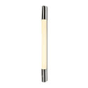 SLV LED Wall luminaire TRUKKO 60cm, chrome/white, 8W, SMD LED, 3000K, IP44