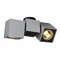 SLV Ceiling luminaire ALTRA DICE II silver grey/black