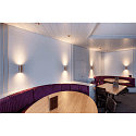 SLV Wall luminaire ENOLA B UP/DOWN, H 22cm, 2x GU10 QPAR51, aluminium, brass