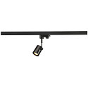 Spotlight BIMA 1, GU10, 1x50W max., incl. 3-Phase adapter