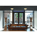 SLV Wall-/Ceiling luminaire MELAN Glass satinated