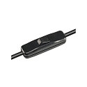 SLV Table lamp FENDA BASE I,E27 max. 60W, shade excl., black