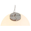 SLV Pendant luminaire ROTOBALL 40, white, E27