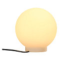 Outdoor luminaire ROTOBALL Ball luminaire, white, E27, with switch, IP44, � 25 cm