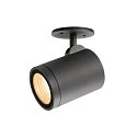 SLV Outdoor Floor lamp HELIA, LED, 3000K, round, anthracite, 15W, convertible to spike luminaire