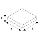 SLV Concrete anchor set Stainless steel/ 20cm