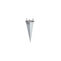 Earth spike silver grey