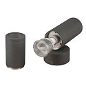 Wall luminaire ASTINA OUT ESL Outdoor luminaire, 2xGu10,, alu-brushed