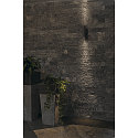 Wall luminaire ASTINA OUT ESL Outdoor luminaire, 2xGu10,, alu-brushed