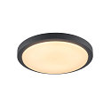 AINOS, Outdoor Ceiling luminaire, LED, 3000K, round, anthracite