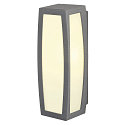 SLV Wall luminaire MERIDIAN BOX with sensor (Motion Detector), anthracite