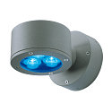 SLV Outdoor Wandleuchte SITRA WALL, IP44, GX53 TCR-TSE max. 9W, fixed angle, anthracite