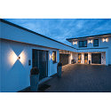 Wall luminaire LOGS WALL, square, LED warmwhite, 6W,, anthracite