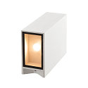 SLV LED Wall luminaire QUAD 2 XL, square, 8,6W, COB LED, 3000K, 110�, white