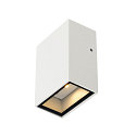 Wall luminaire QUAD 1, square, LED warmwhite, 1x3W,