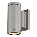 Wall luminaire NEW MYRA UP-DOWN Outdoor luminaire, 2xGU10, max. 2x35W, IP55, silver grey
