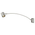 Display luminaire NEW MYRA DISPLAY CURVE Outdoor luminaire, GU10, max. 50W, IP55, silver grey