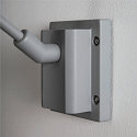 Display luminaire NEW MYRA DISPLAY CURVE Outdoor luminaire, GU10, max. 50W, IP55, silver grey