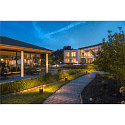 SLV LED Outdoor Floorlamp RUSTY SQUARE 70, IP55, 71 x 12 x 12cm, 8.6W 3000K 90lm, FeCSi steel rust color