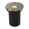 SLV LED Floor recessed luminaire DASAR LED HV Outdoor luminaire, round, stainless steel 316, 40�, 5W, PowerLED, 3000K, IP67