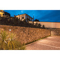 SLV LED Wall recessed luminaire DOWNUNDER OUT LED L, 0,96W, 3000K, IP55, anthracite