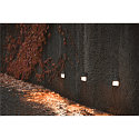 SLV LED Wall recessed luminaire ADI LED Outdoor luminaire, 15,4W, 3000K, IP55, anthracite