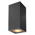 BIG THEO WALL, Outdoor Wall luminaire, 2 flame, LED, 3000K, Flood up/Beam down, anthracite