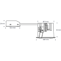 SLV recessed luminaire UNI INSTALL G2 round GU10 IP44, white 