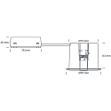 SLV recessed luminaire QUICK INSTALL G2 round, set of 10 GU10 IP44, white matt 