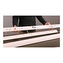 BENA LED Ceiling luminaire, 150cm, white, 3000K