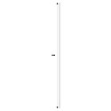 PVC lead with material cover, 3-pole, 10m, black