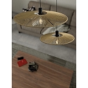 ACB lamp shade PAMELA 3913/70, sand coloured, black