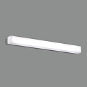 ACB LED wall luminaire BOX 16/3200-60, IP44, 59cm, silver, 10.5W 4000K 800lm
