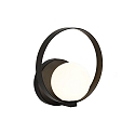 wall luminaire HALO 16/3815 IP20, opal, black