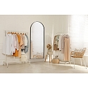 ACB mirror without lighting GIORGIA 3994, black