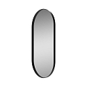 mirror without lighting DANIELA 9755, black glossy
