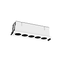 recessed luminaire INVISIBLE 3980/147 IP20, white 12W 850lm 3000K 36� 36�